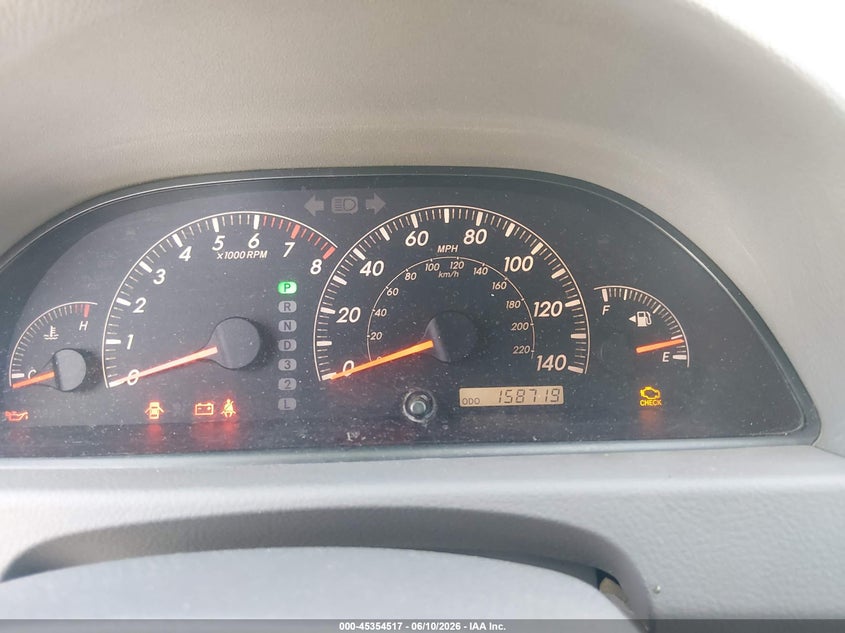 2005 Toyota Camry VIN 4T1BE32K15U571714 IAAI salvage auction — NORMAL WEAR, Salvage (California), sold $575 on 2026-07-09 (photo 7)