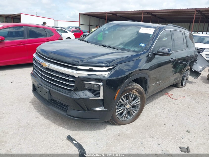 2025 Chevrolet Traverse VIN 1GNERGRS5SJ120504 IAAI salvage auction — REAR END, Salvage Title, sold $9,300 on 2026-07-29 (photo 2)