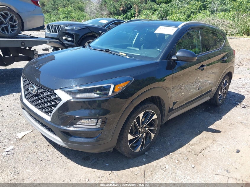 2021 Hyundai Tucson VIN KM8J3CAL6MU318883 IAAI salvage auction — UNKNOWN, Salvage (Indiana), sold $2,150 on 2026-07-29 (photo 2)