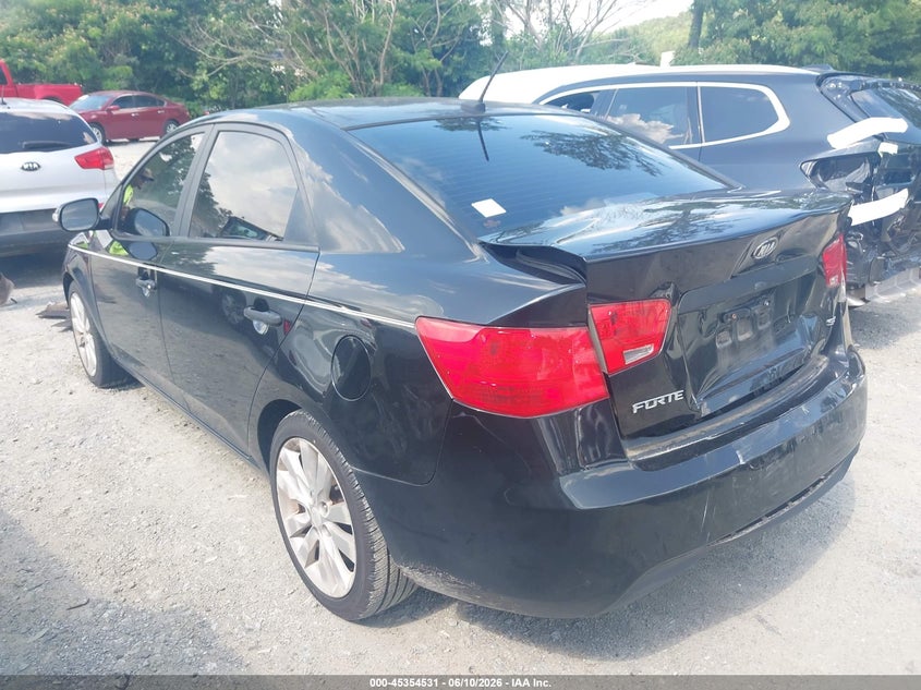 2010 Kia Forte VIN KNAFW4A35A5041105 IAAI salvage auction — REAR END, Salvage (Georgia), sold $400 on 2026-07-09 (photo 3)