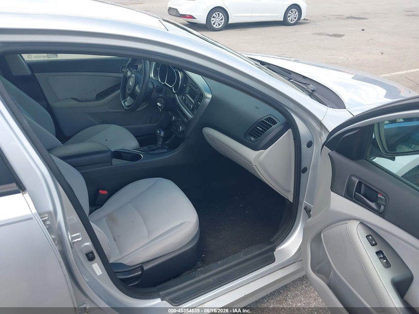2015 Kia Optima VIN 5XXGM4A7XFG488189 IAAI salvage auction — FRONT END, Clear (Indiana), sold $1,700 on 2026-07-15 (photo 5)