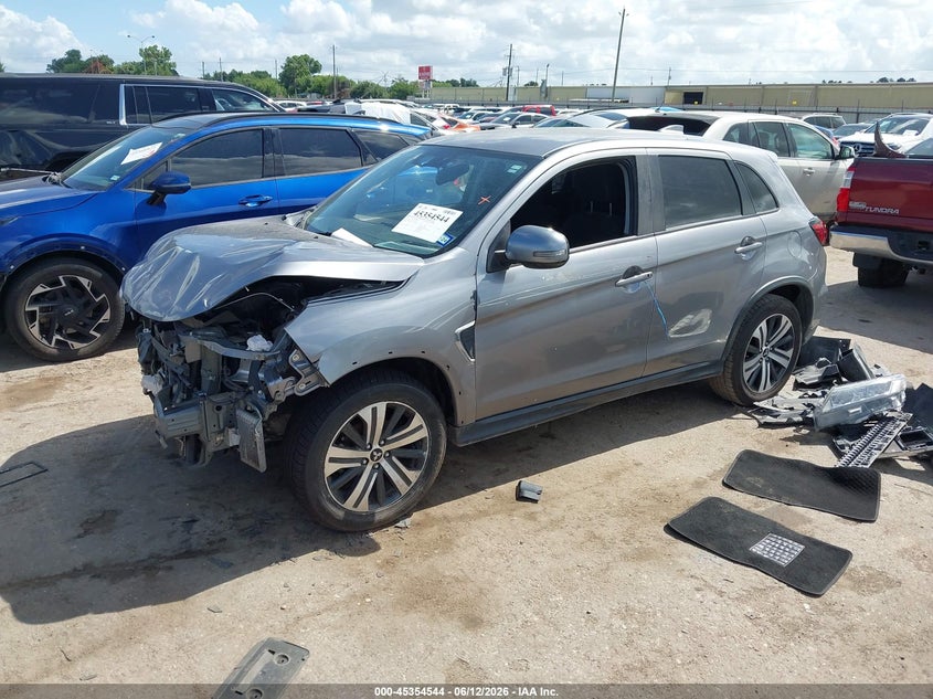 2021 Mitsubishi Outlander VIN JA4ARUAU3MU014129 IAAI salvage auction — FRONT END, Salvage Title, sold $800 on 2026-07-22 (photo 2)