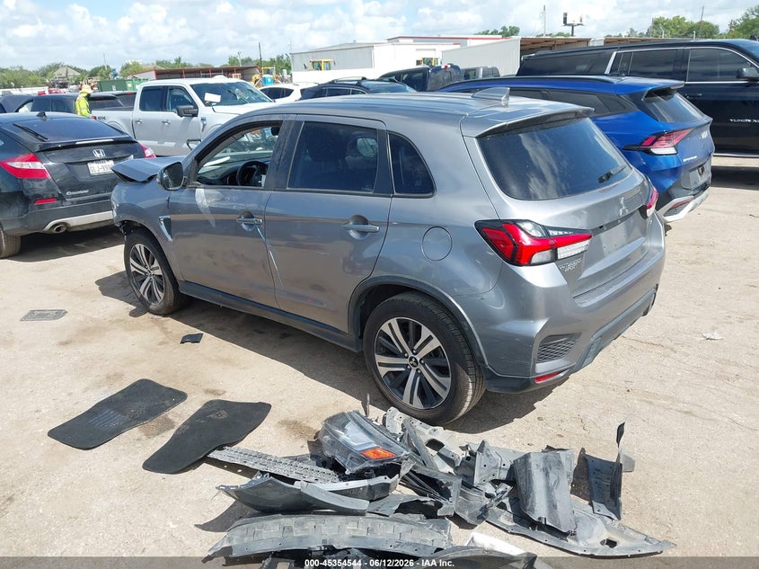 2021 Mitsubishi Outlander VIN JA4ARUAU3MU014129 IAAI salvage auction — FRONT END, Salvage Title, sold $800 on 2026-07-22 (photo 3)