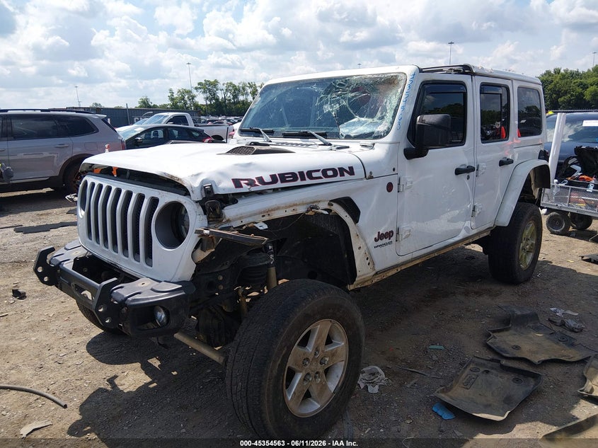 2020 Jeep Wrangler / VIN 1C4HJXFG4LW217629 IAAI salvage auction — ROLLOVER, Salvage (Tennessee), sold $5,500 on 2026-07-09 (photo 2)