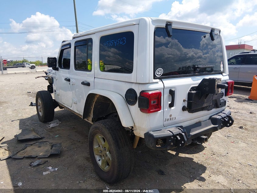 2020 Jeep Wrangler / VIN 1C4HJXFG4LW217629 IAAI salvage auction — ROLLOVER, Salvage (Tennessee), sold $5,500 on 2026-07-09 (photo 3)