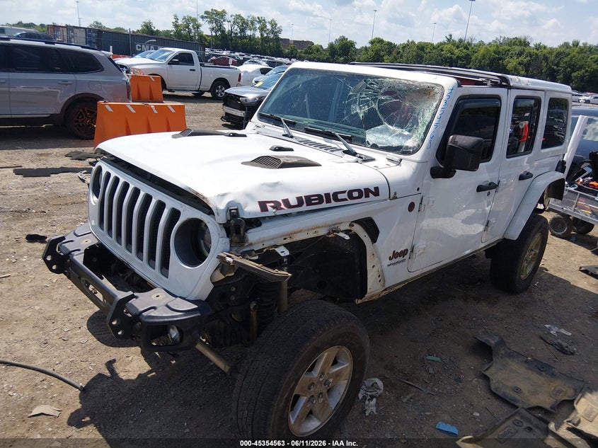 2020 Jeep Wrangler / VIN 1C4HJXFG4LW217629 IAAI salvage auction — ROLLOVER, Salvage (Tennessee), sold $5,500 on 2026-07-09 (photo 6)
