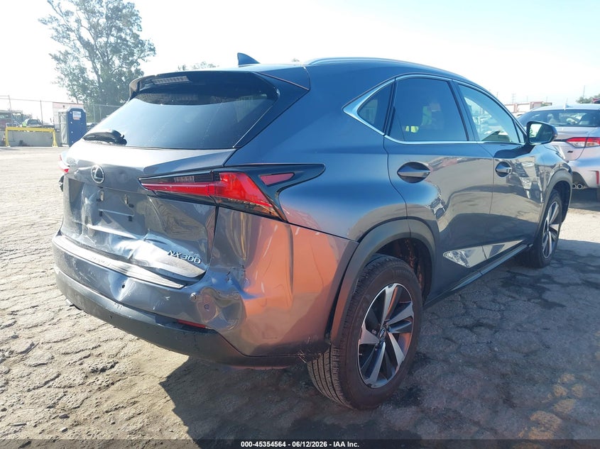 2021 Lexus Nx VIN JTJGARBZ4M2199413 IAAI salvage auction — REAR END, Salvage (California), sold $7,800 on 2026-07-29 (photo 4)