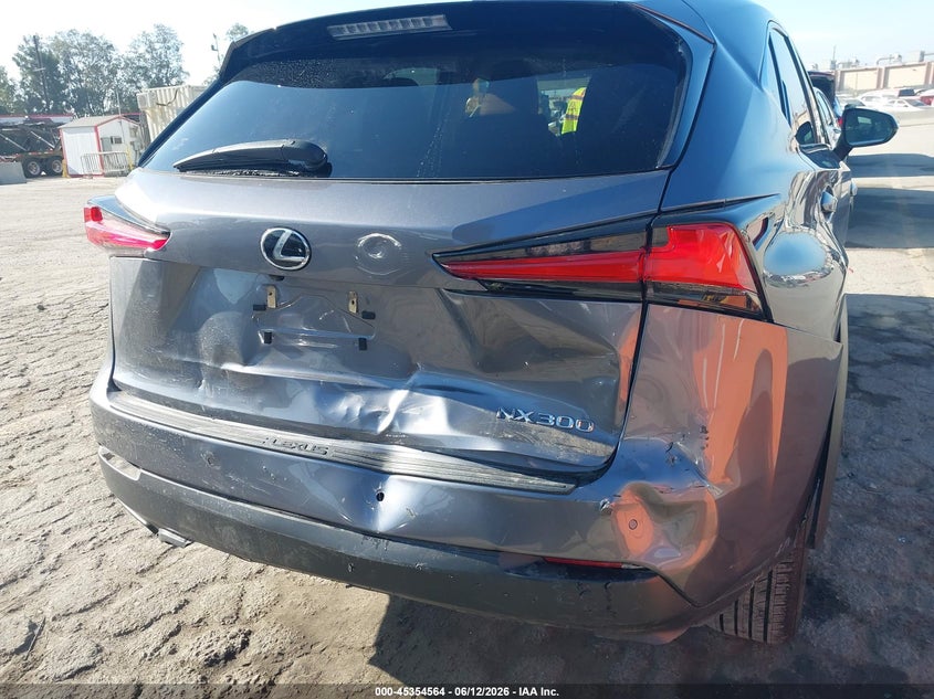 2021 Lexus Nx VIN JTJGARBZ4M2199413 IAAI salvage auction — REAR END, Salvage (California), sold $7,800 on 2026-07-29 (photo 6)