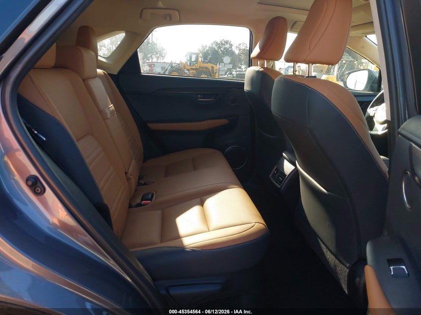 2021 Lexus Nx VIN JTJGARBZ4M2199413 IAAI salvage auction — REAR END, Salvage (California), sold $7,800 on 2026-07-29 (photo 8)