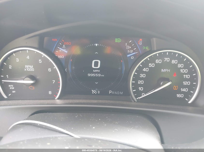 2016 Cadillac Ct6 VIN 1G6KA5RX9GU154702 IAAI salvage auction — FRONT END, Salvage (Texas), sold $3,675 on 2026-07-23 (photo 7)