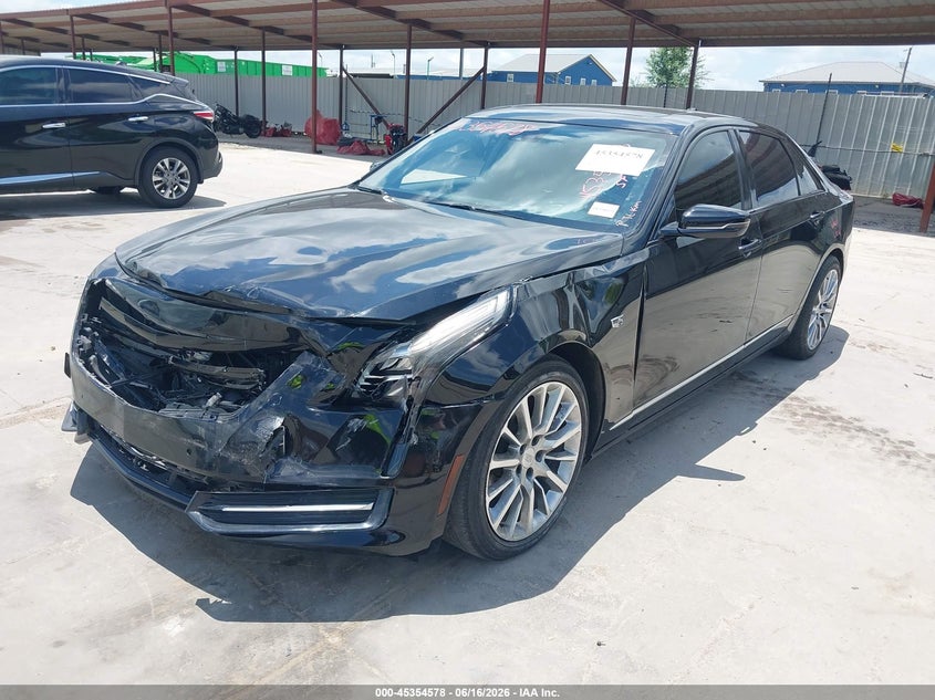 2016 Cadillac Ct6 VIN 1G6KA5RX9GU154702 IAAI salvage auction — FRONT END, Salvage (Texas), sold $3,675 on 2026-07-23 (photo 2)