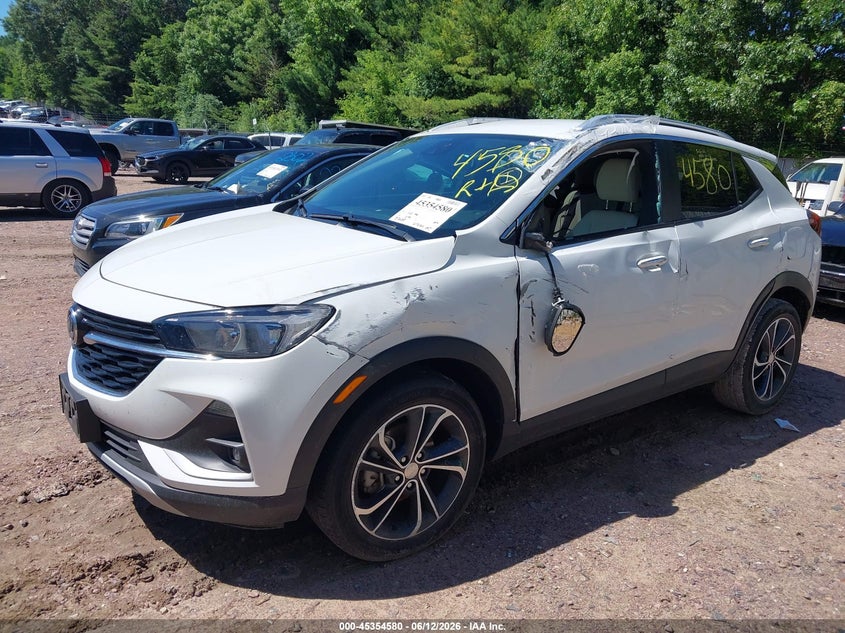 2022 Buick Encore gx VIN KL4MMDS22NB140939 IAAI salvage auction — LEFT & RIGHT, Salvage Title, sold $2,200 on 2026-07-29 (photo 2)