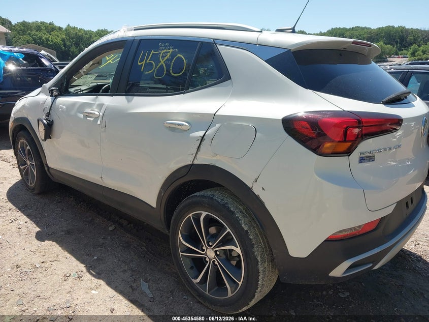 2022 Buick Encore gx VIN KL4MMDS22NB140939 IAAI salvage auction — LEFT & RIGHT, Salvage Title, sold $2,200 on 2026-07-29 (photo 3)