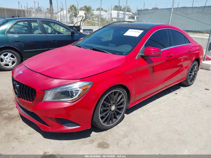 2014 Mercedes-benz Cla-klasse VIN WDDSJ4EB9EN137204 IAAI salvage auction — RIGHT FRONT, Salvage (California), sold $875 on 2026-07-17 (photo 2)