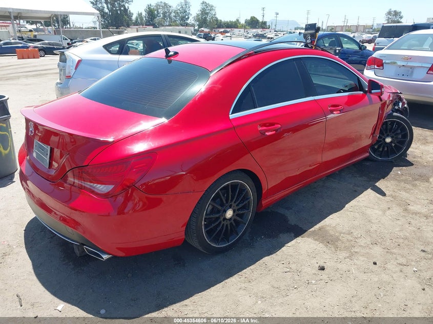 2014 Mercedes-benz Cla-klasse VIN WDDSJ4EB9EN137204 IAAI salvage auction — RIGHT FRONT, Salvage (California), sold $875 on 2026-07-17 (photo 4)