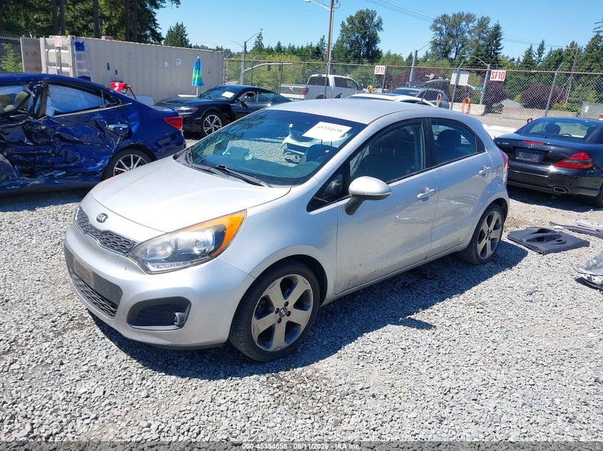 2013 Kia Rio VIN KNADN5A35D6229363 IAAI salvage auction — RIGHT SIDE, Bill Of Sale (Washington), sold $275 on 2026-07-08 (photo 2)