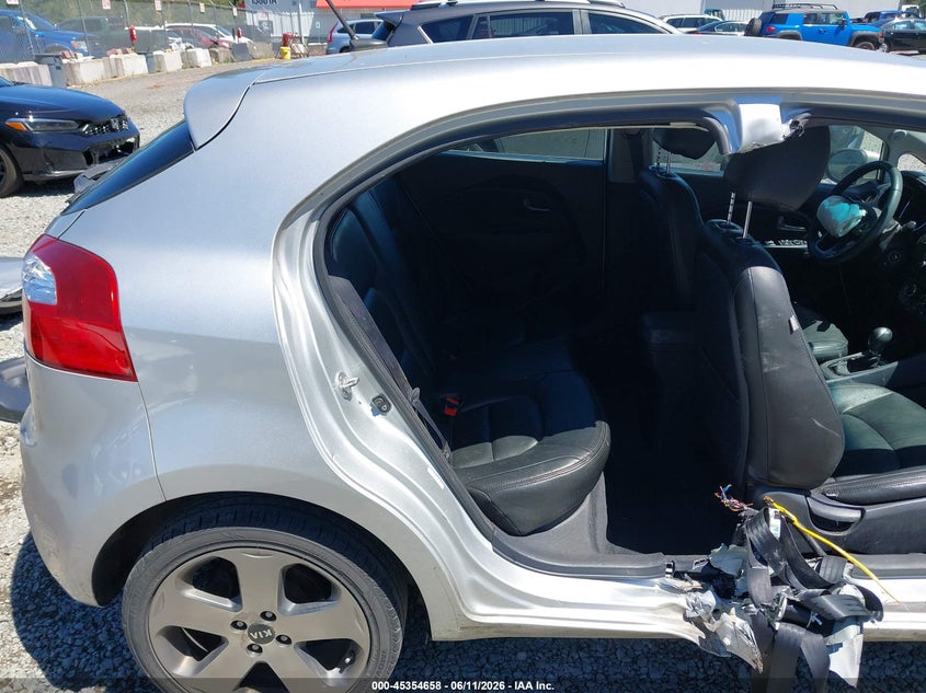 2013 Kia Rio VIN KNADN5A35D6229363 IAAI salvage auction — RIGHT SIDE, Bill Of Sale (Washington), sold $275 on 2026-07-08 (photo 8)