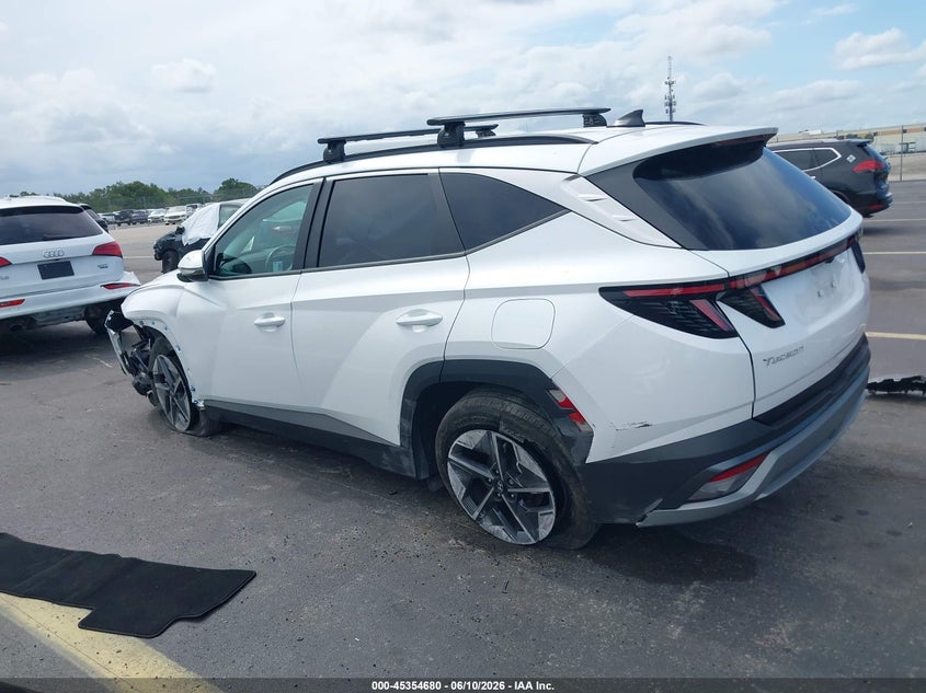 2025 Hyundai Tucson VIN 3KMJC3DE6SE014897 IAAI salvage auction — LEFT SIDE, Salvage Title, sold $10,150 on 2026-07-30 (photo 3)