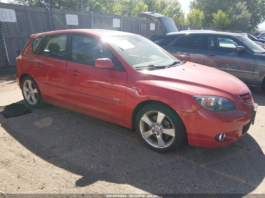 2006 Mazda 3 VIN JM1BK343861497228 IAAI salvage auction — FRONT END, Clear (Colorado), sold $425 on 2026-07-07 (photo 1)