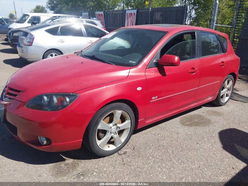 2006 Mazda 3 VIN JM1BK343861497228 IAAI salvage auction — FRONT END, Clear (Colorado), sold $425 on 2026-07-07 (photo 2)