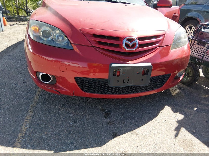 2006 Mazda 3 VIN JM1BK343861497228 IAAI salvage auction — FRONT END, Clear (Colorado), sold $425 on 2026-07-07 (photo 6)