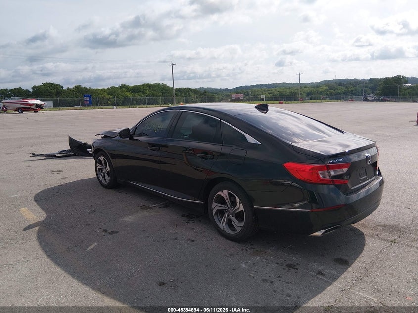 2018 Honda Accord VIN 1HGCV2F54JA020536 IAAI salvage auction — FRONT END, Salvage (Missouri), sold $3,500 on 2026-07-19 (photo 3)