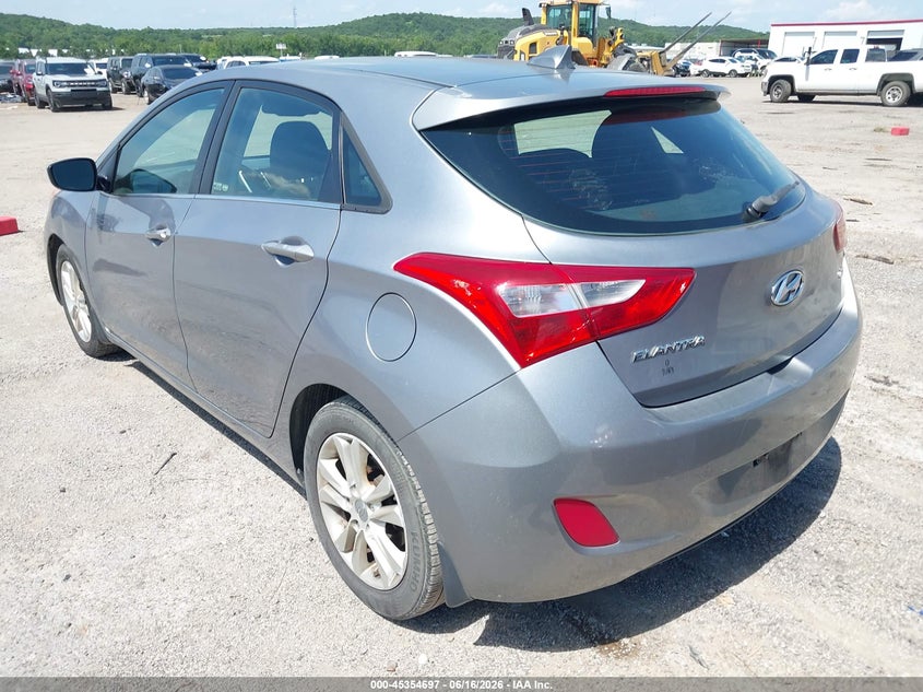 2013 Hyundai Elantra VIN KMHD35LE8DU031066 IAAI salvage auction — NORMAL WEAR, Clear (Oklahoma), sold $550 on 2026-07-07 (photo 3)