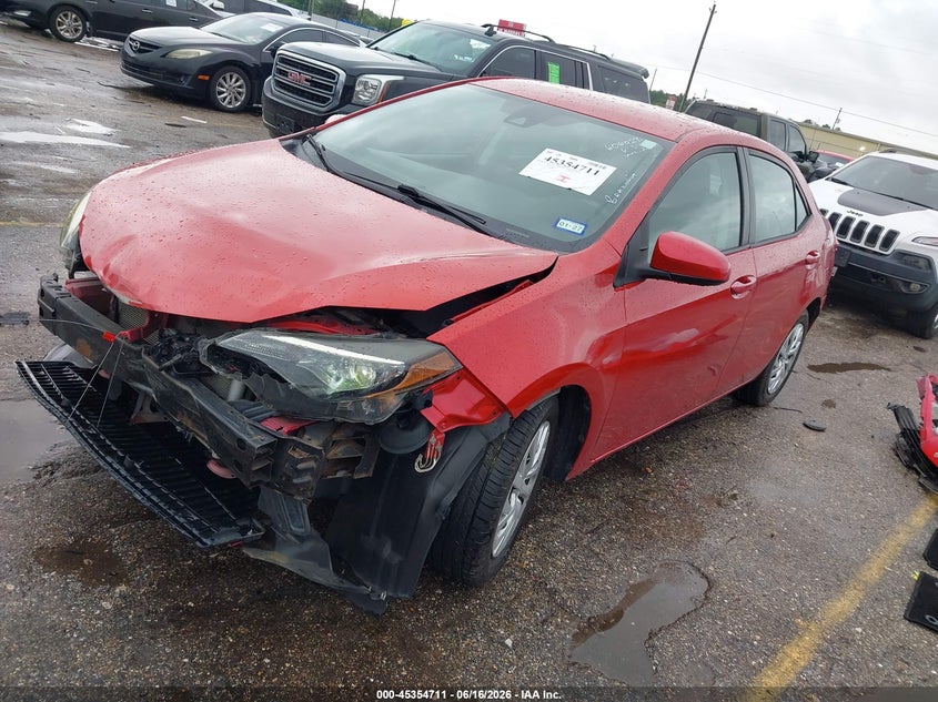 2019 Toyota Corolla VIN 5YFBURHEXKP918803 IAAI salvage auction — FRONT END, Original (Texas), sold $4,650 on 2026-07-26 (photo 2)