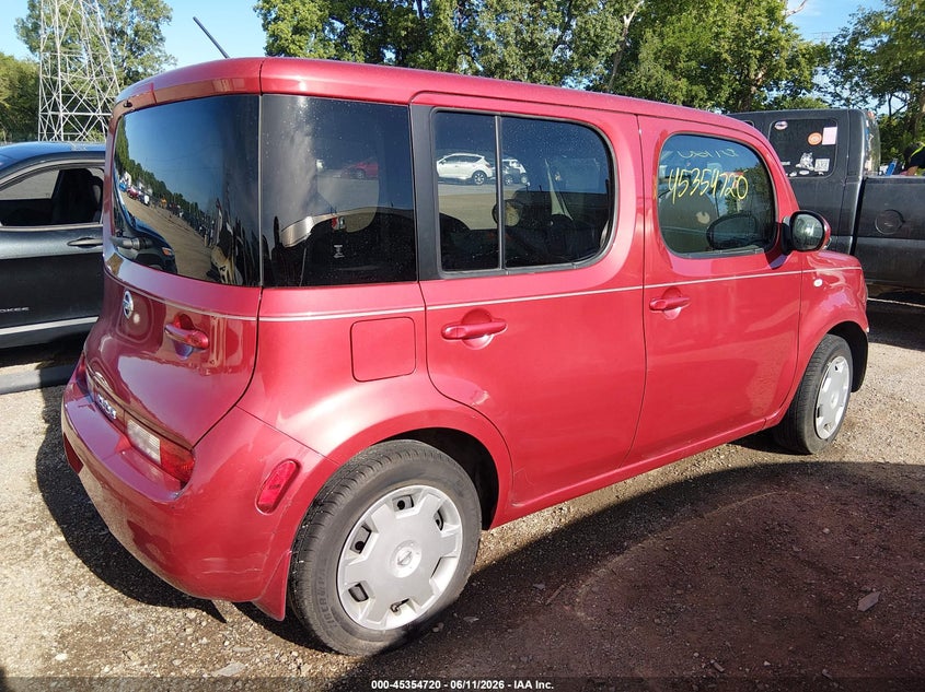 2011 Nissan Cube VIN JN8AZ2KR9BT206988 IAAI salvage auction — FRONT END, Clear (Indiana), sold $975 on 2026-07-22 (photo 4)