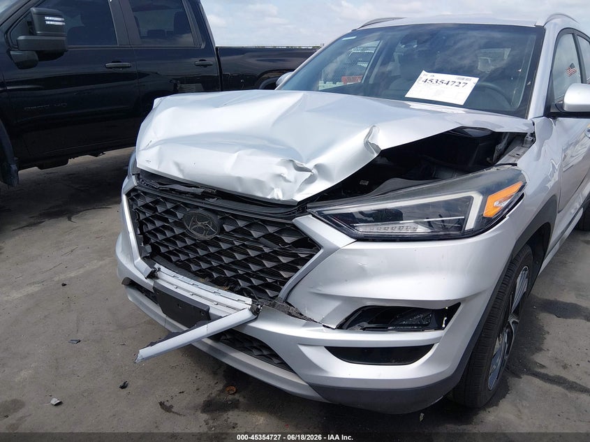 2019 Hyundai Tucson VIN KM8J3CAL4KU890001 IAAI salvage auction — FRONT END, Salvage Title, sold $3,350 on 2026-07-19 (photo 6)