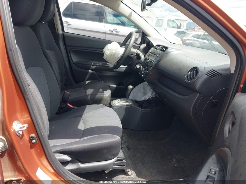 2017 Mitsubishi Mirage VIN ML32A3HJ9HH008389 IAAI salvage auction — NORMAL WEAR, Salvage Title, sold $25 on 2026-07-28 (photo 5)