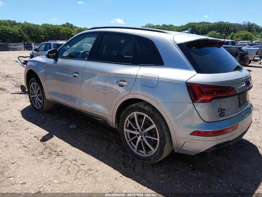 2024 Audi Q5 VIN WA1E2AFY3R2139764 IAAI salvage auction — FRONT END, Salvage Title, sold $17,500 on 2026-07-15 (photo 3)