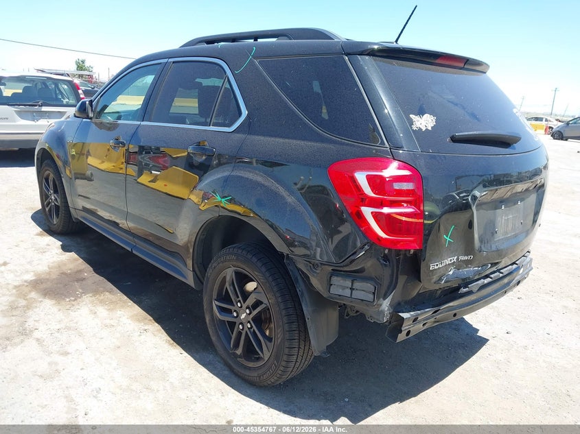 2017 Chevrolet Equinox VIN 2GNFLFEK0H6277238 IAAI salvage auction — REAR END, Salvage (California), sold $2,925 on 2026-07-09 (photo 3)