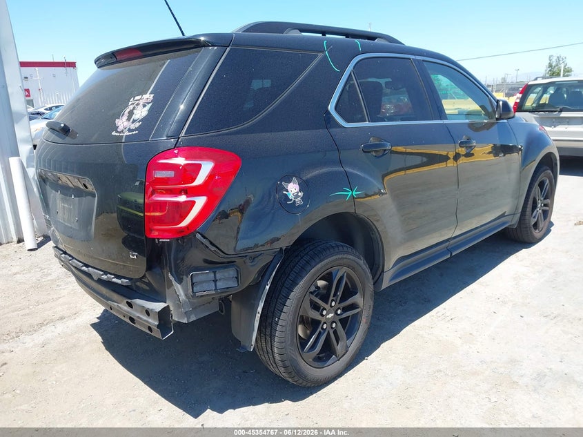 2017 Chevrolet Equinox VIN 2GNFLFEK0H6277238 IAAI salvage auction — REAR END, Salvage (California), sold $2,925 on 2026-07-09 (photo 4)