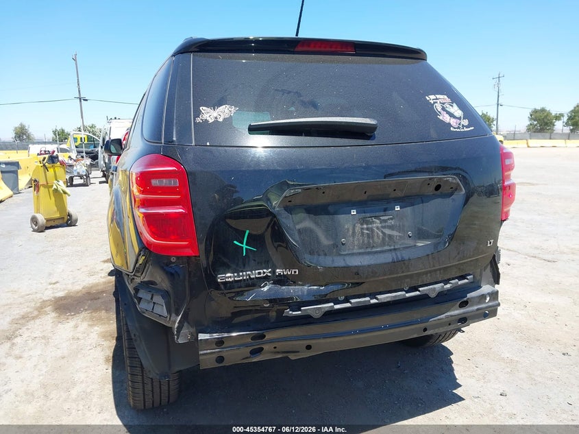2017 Chevrolet Equinox VIN 2GNFLFEK0H6277238 IAAI salvage auction — REAR END, Salvage (California), sold $2,925 on 2026-07-09 (photo 6)