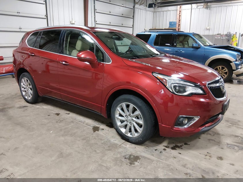 2020 Buick Envision VIN LRBFX2SA8LD088427 IAAI salvage auction — HAIL, Salvage (Iowa), sold $100 on 2026-07-28 (photo 1)