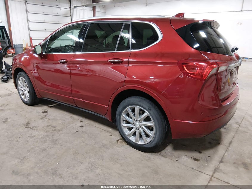 2020 Buick Envision VIN LRBFX2SA8LD088427 IAAI salvage auction — HAIL, Salvage (Iowa), sold $100 on 2026-07-28 (photo 3)