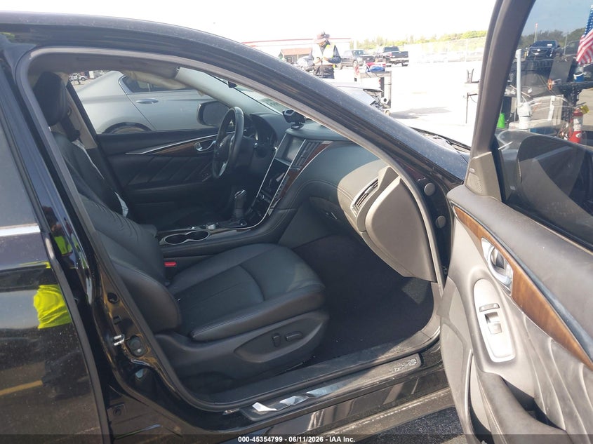 2018 Infiniti Q50 VIN JN1CV7AP3JM241177 IAAI salvage auction — REAR END, Rebuildable (Florida), sold $2,075 on 2026-07-16 (photo 5)