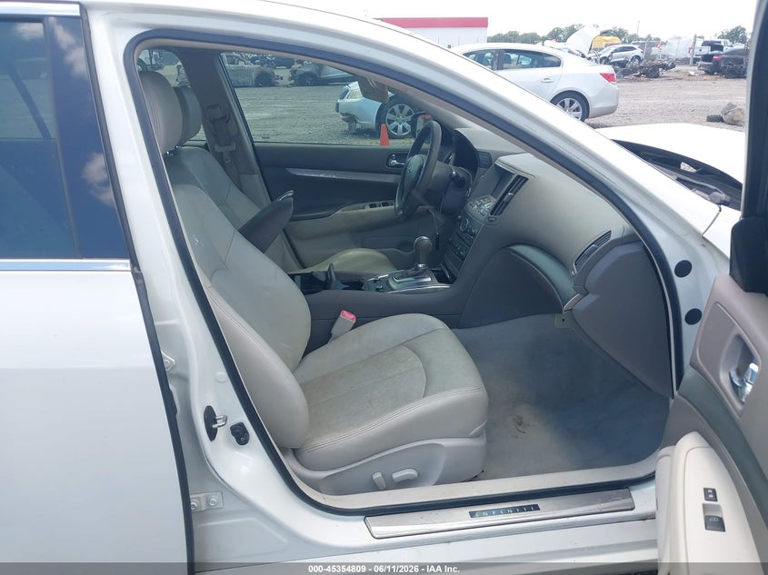 2013 Infiniti G VIN JN1CV6AP6DM725911 IAAI salvage auction — FRONT END, Salvage (Arkansas), sold $800 on 2026-07-22 (photo 5)