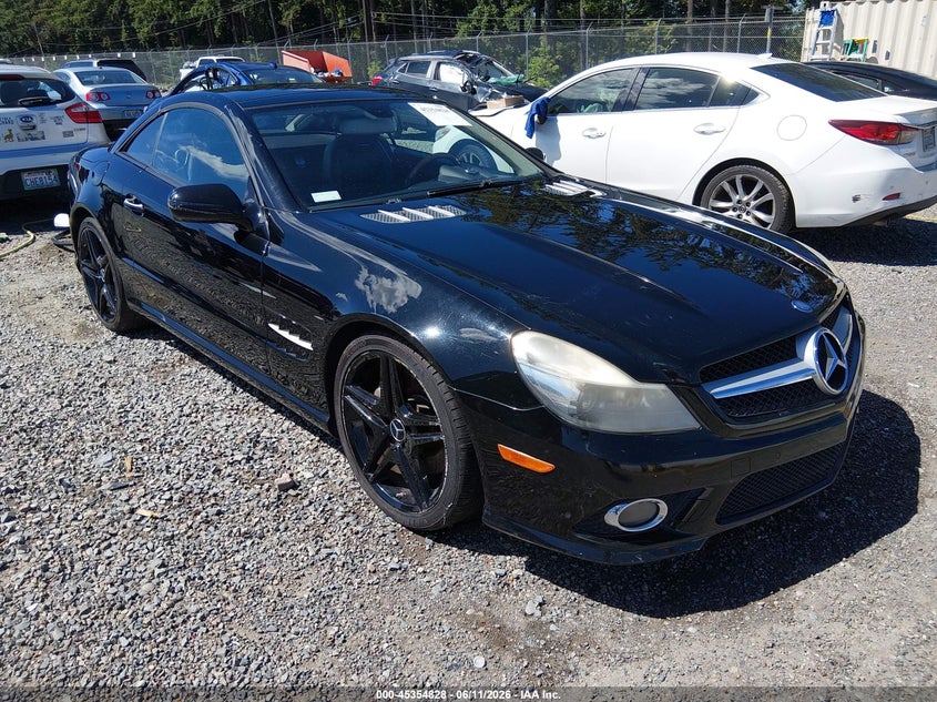2009 Mercedes-benz Sl-class VIN WDBSK71F39F152975 IAAI salvage auction — FRONT END, Bill Of Sale (Washington), sold $3,550 on 2026-07-22 (photo 1)