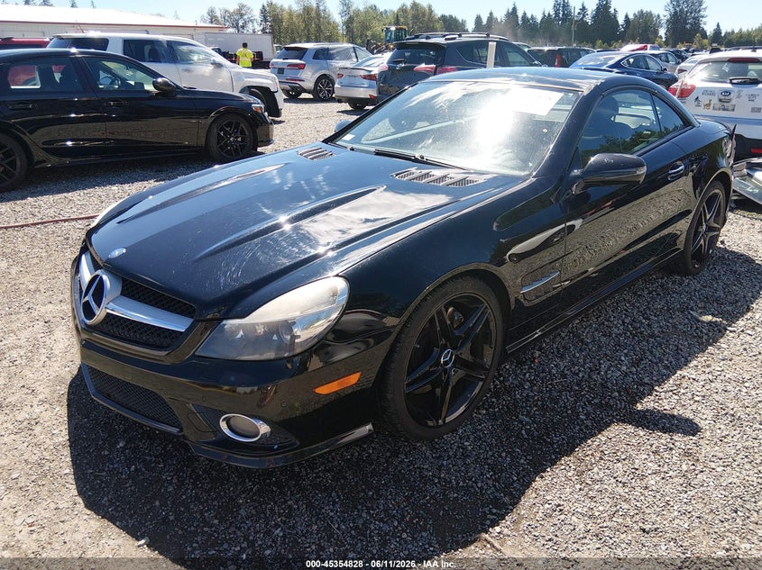 2009 Mercedes-benz Sl-class VIN WDBSK71F39F152975 IAAI salvage auction — FRONT END, Bill Of Sale (Washington), sold $3,550 on 2026-07-22 (photo 2)