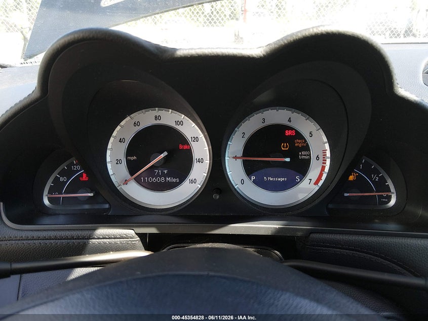2009 Mercedes-benz Sl-class VIN WDBSK71F39F152975 IAAI salvage auction — FRONT END, Bill Of Sale (Washington), sold $3,550 on 2026-07-22 (photo 7)