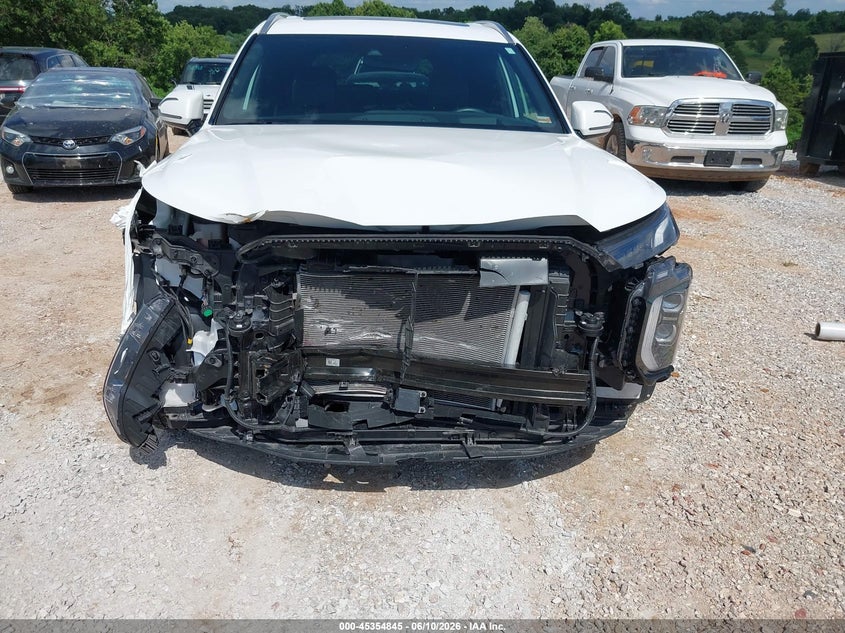 2022 Hyundai Palisade VIN KM8R7DHE1NU425135 IAAI salvage auction — FRONT END, Salvage (Missouri), sold $6,300 on 2026-07-30 (photo 6)