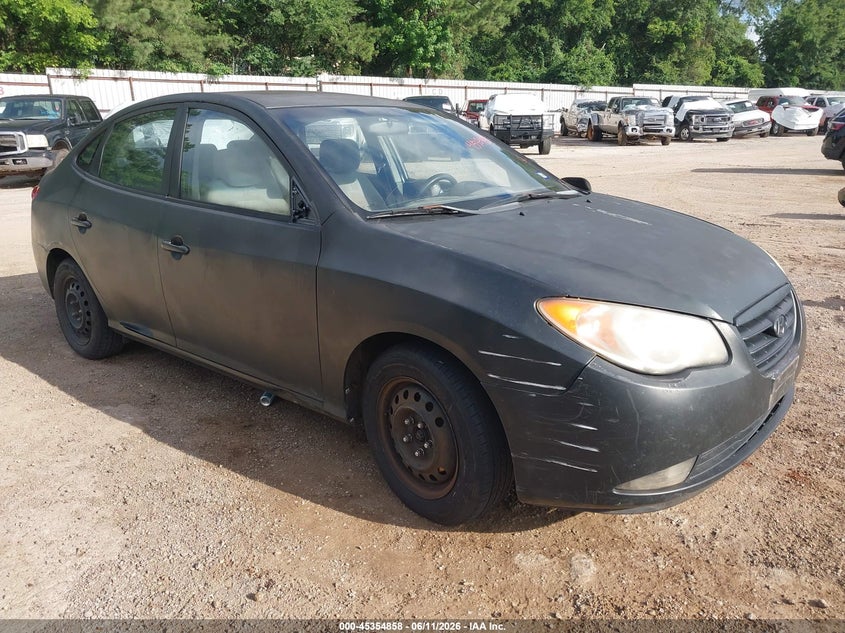2009 Hyundai Elantra VIN KMHDU46D59U720340 IAAI salvage auction — FRONT END, Original (Texas), sold $125 on 2026-07-09 (photo 1)