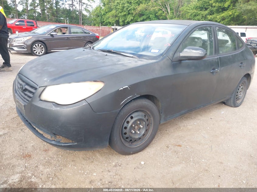 2009 Hyundai Elantra VIN KMHDU46D59U720340 IAAI salvage auction — FRONT END, Original (Texas), sold $125 on 2026-07-09 (photo 2)