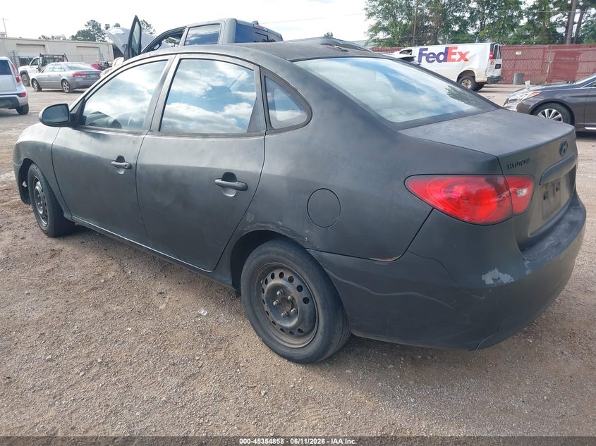 2009 Hyundai Elantra VIN KMHDU46D59U720340 IAAI salvage auction — FRONT END, Original (Texas), sold $125 on 2026-07-09 (photo 3)
