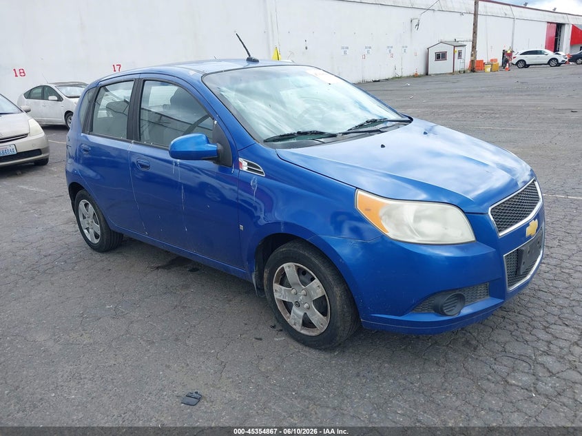 2009 Chevrolet Aveo VIN KL1TD66E99B306078 IAAI salvage auction — NORMAL WEAR, Clear-Dealer Only (Arizona), sold $25 on 2026-07-30 (photo 1)