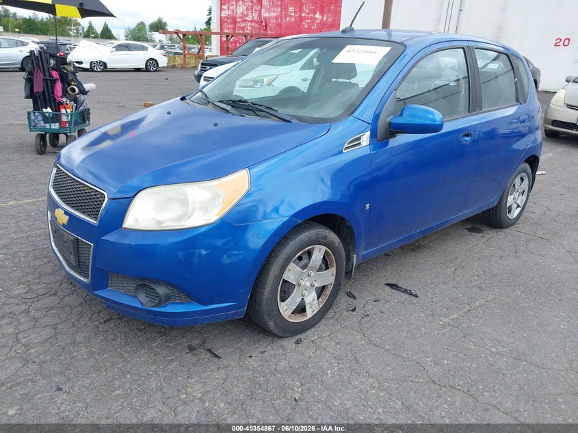 2009 Chevrolet Aveo VIN KL1TD66E99B306078 IAAI salvage auction — NORMAL WEAR, Clear-Dealer Only (Arizona), sold $25 on 2026-07-30 (photo 2)
