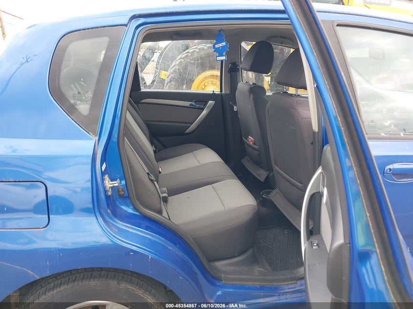 2009 Chevrolet Aveo VIN KL1TD66E99B306078 IAAI salvage auction — NORMAL WEAR, Clear-Dealer Only (Arizona), sold $25 on 2026-07-30 (photo 8)