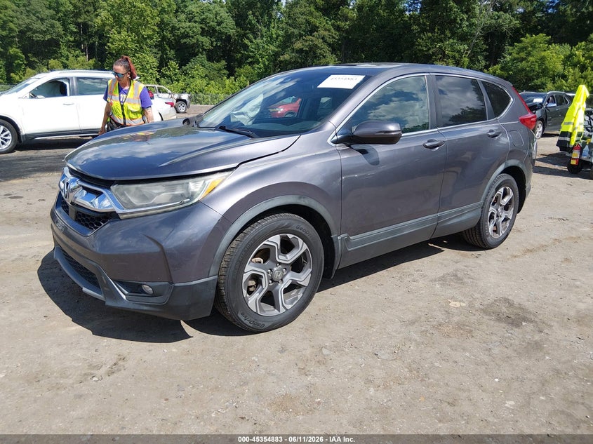 2017 Honda Cr-v VIN 7FARW1H54HE046413 IAAI salvage auction — SIDE, Salvage (Mississippi), sold $2,900 on 2026-07-29 (photo 2)